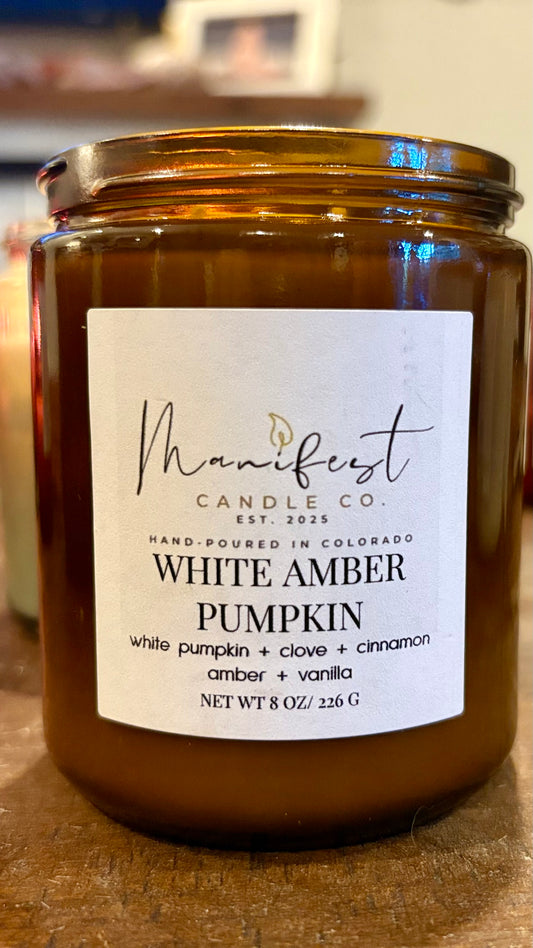 White Amber Pumpkin-CLEARANCE!